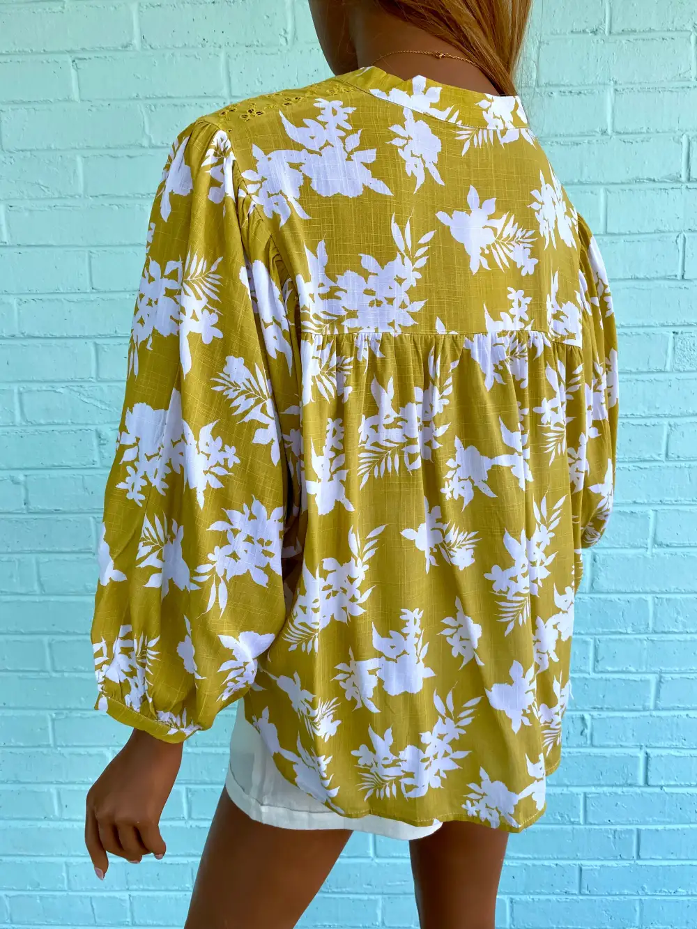 Relaxed Tassel Blouse
