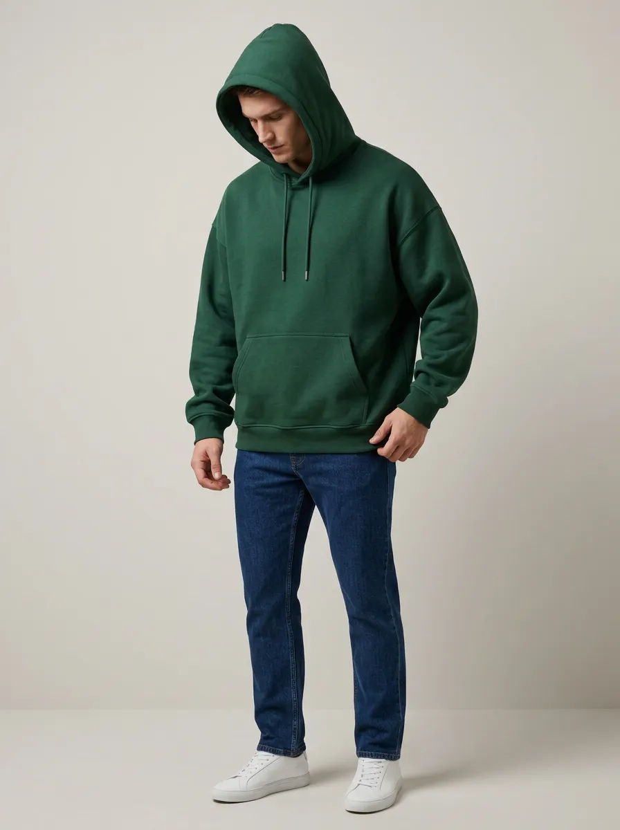 Men's Practical Pullover Hoodie