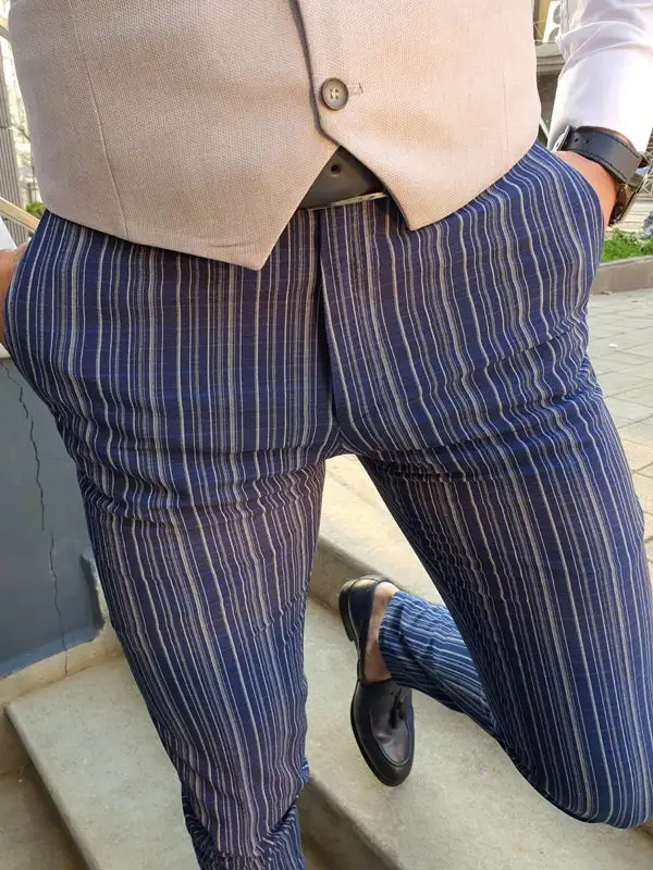 Classic Tailored Slim Fit Refined Tailored Trousers