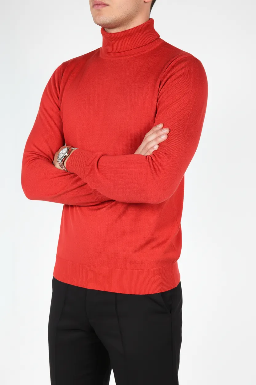 Classic Refined Everyday Turtleneck Sweater