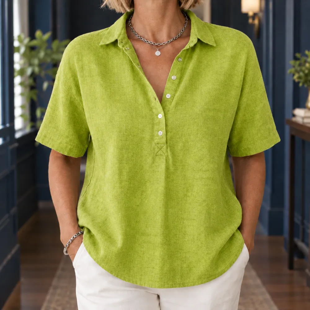 Collared Relaxed Blouse