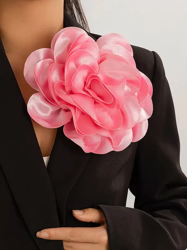 Soft Petal Statement Brooch