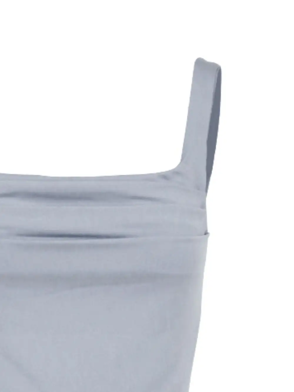 Square-Neck Ruched Tank Top