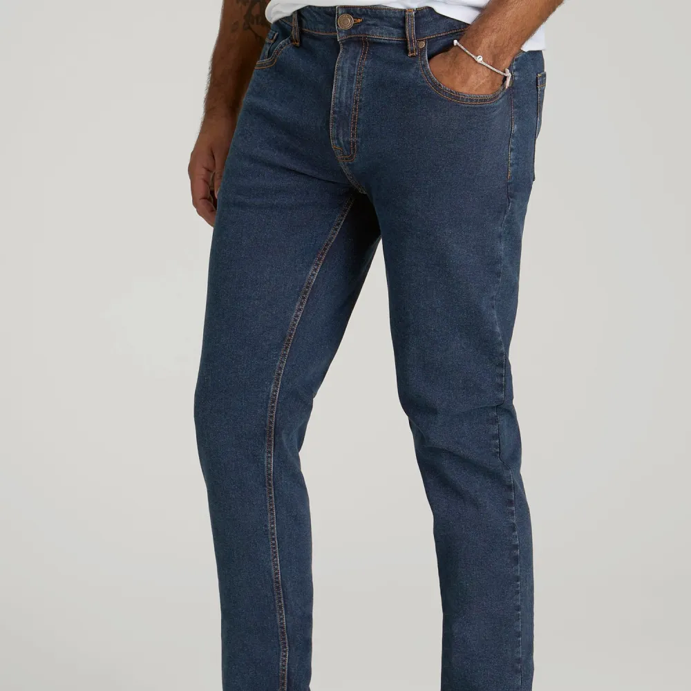 Men's Classic Slim Fit Cotton Jeans