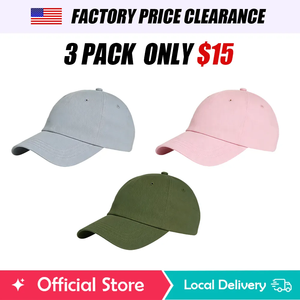 3 PACK Off-Duty Cap