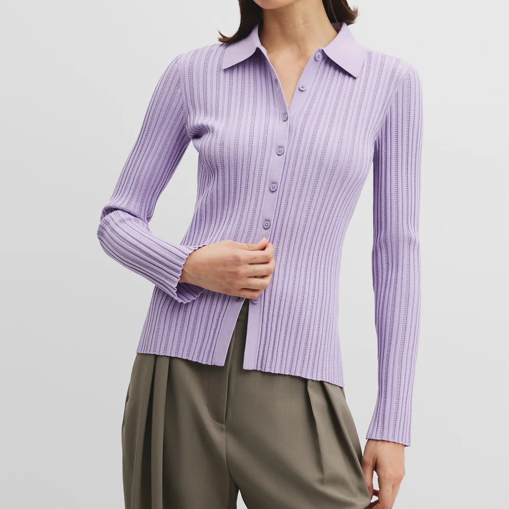 Women's Pointelle Sweater