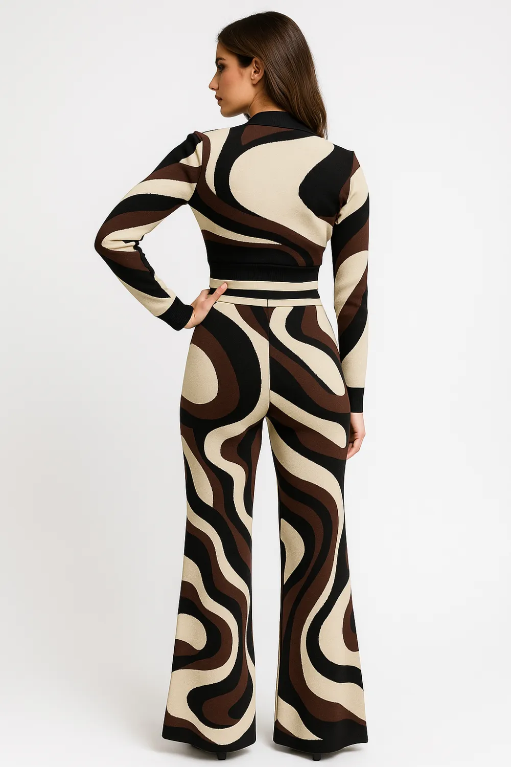 Everyday Abstract Sweater Women's Lounge Set