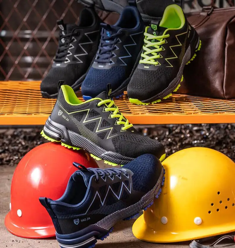 Men's Soft Insole Work Shoes