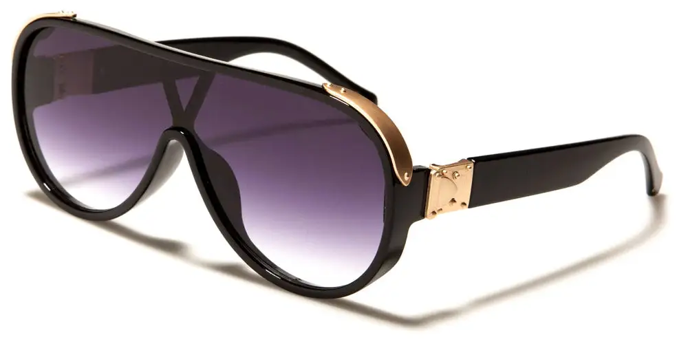 Streamlined Unisex Aviator Sunglasses