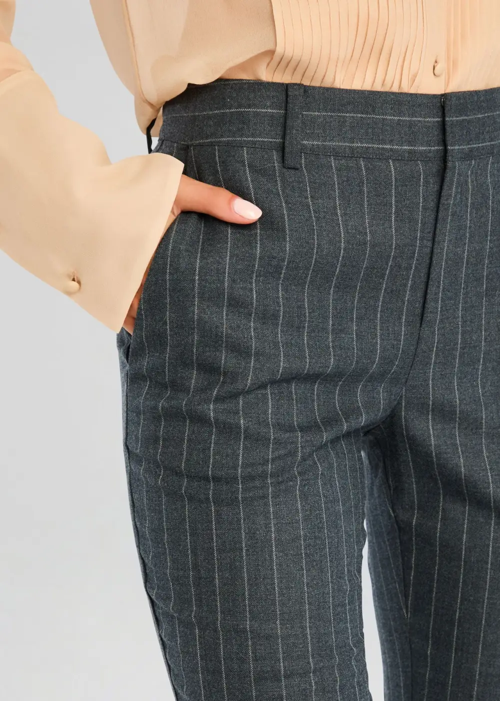 Flared Striped Pant
