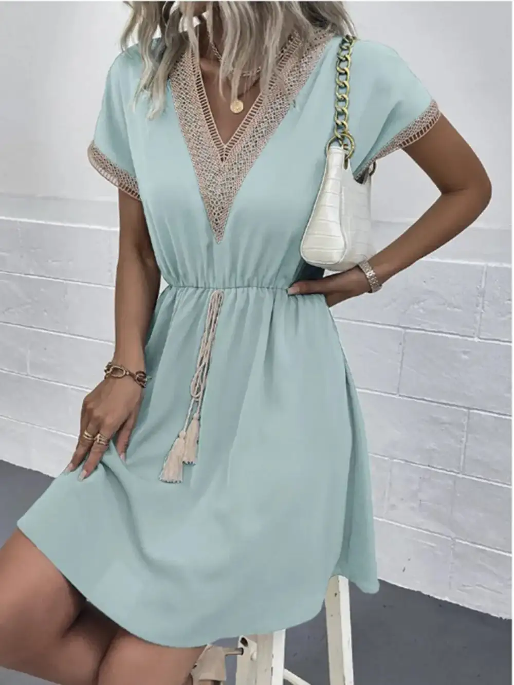 Soft A-Line Midi Dress