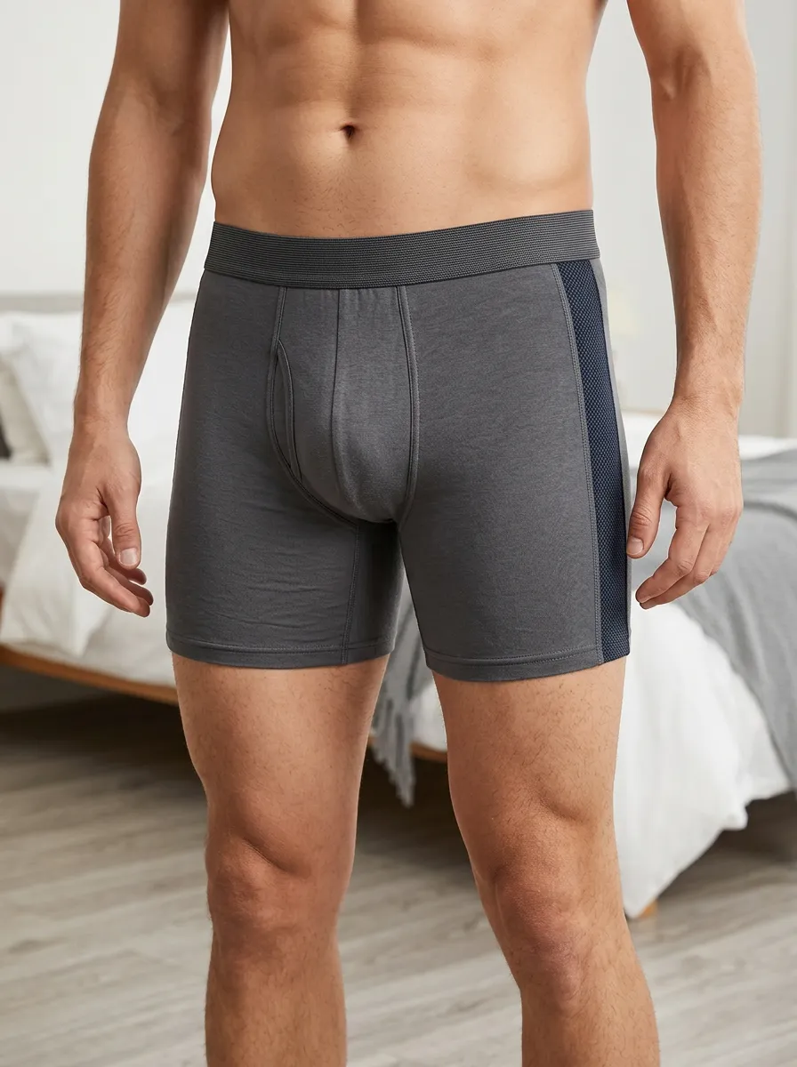 Core Mesh Athletic Clean Look Men's Boxer Briefs