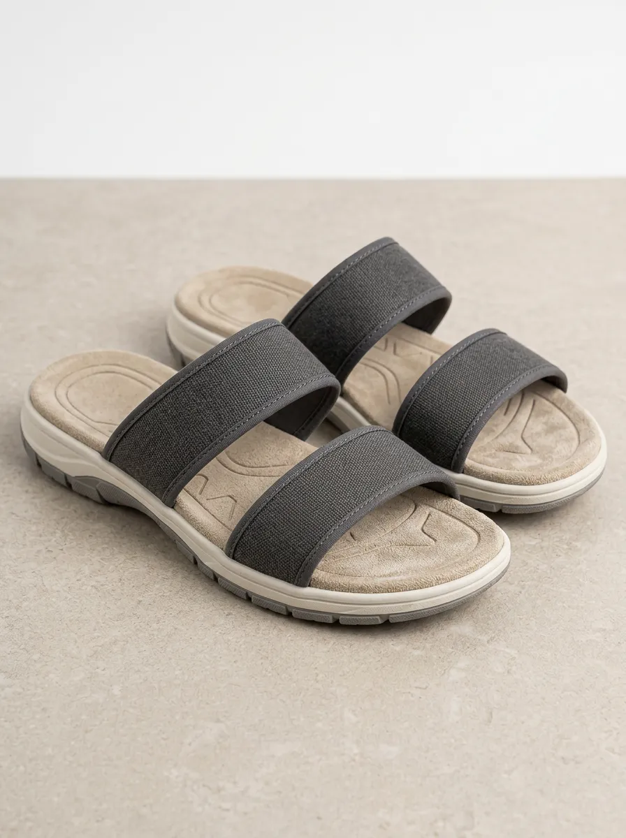 Men's Casual Slides Graphic Detail