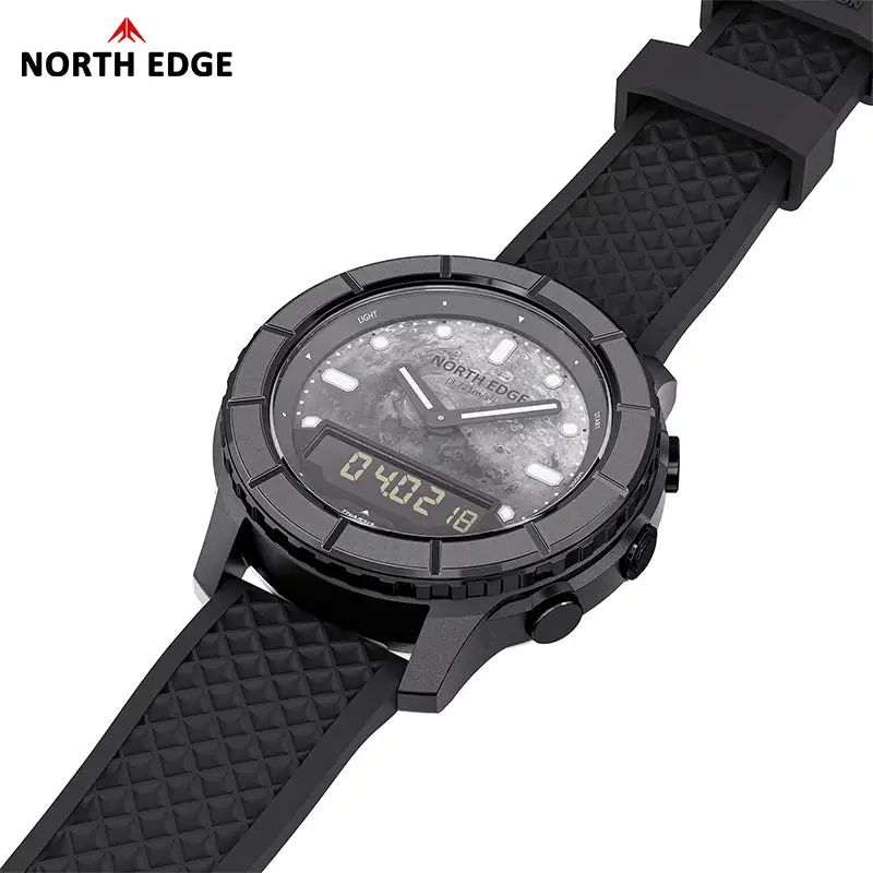North Edge Compass Altimeter Barometer 50M Waterproof Outdoor Watch THARSIS