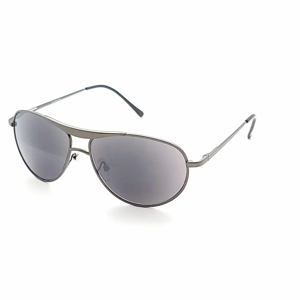 Aviator Full-Lens Spring-Hinge Reading Sunglasses