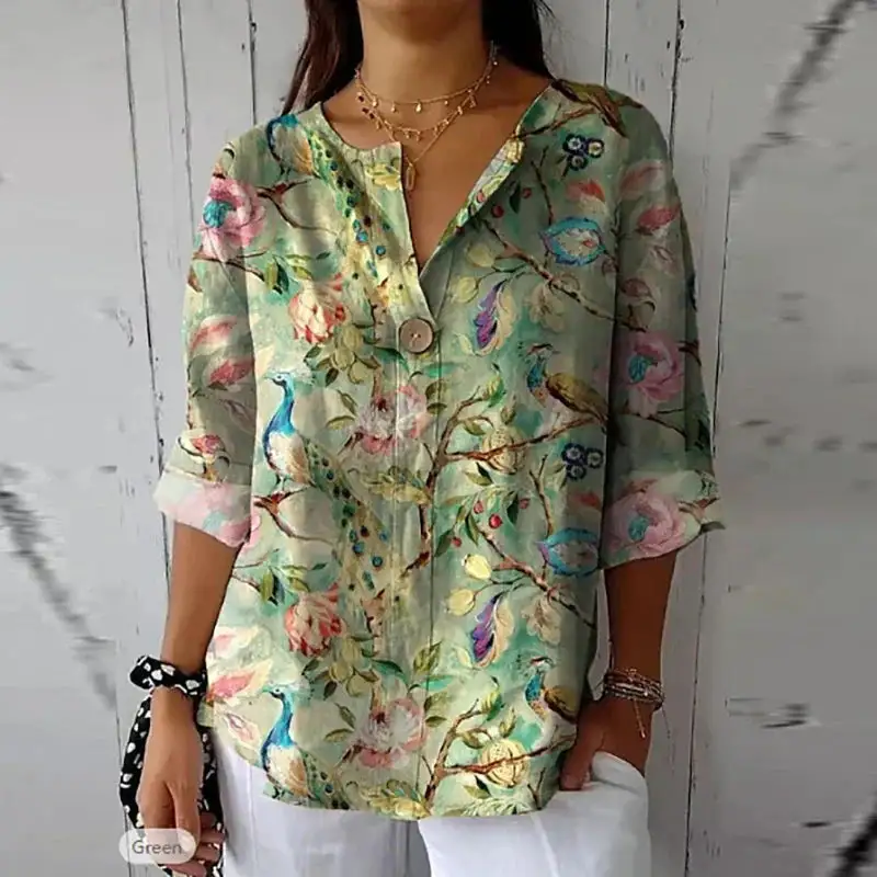 Airy Cotton Blouse