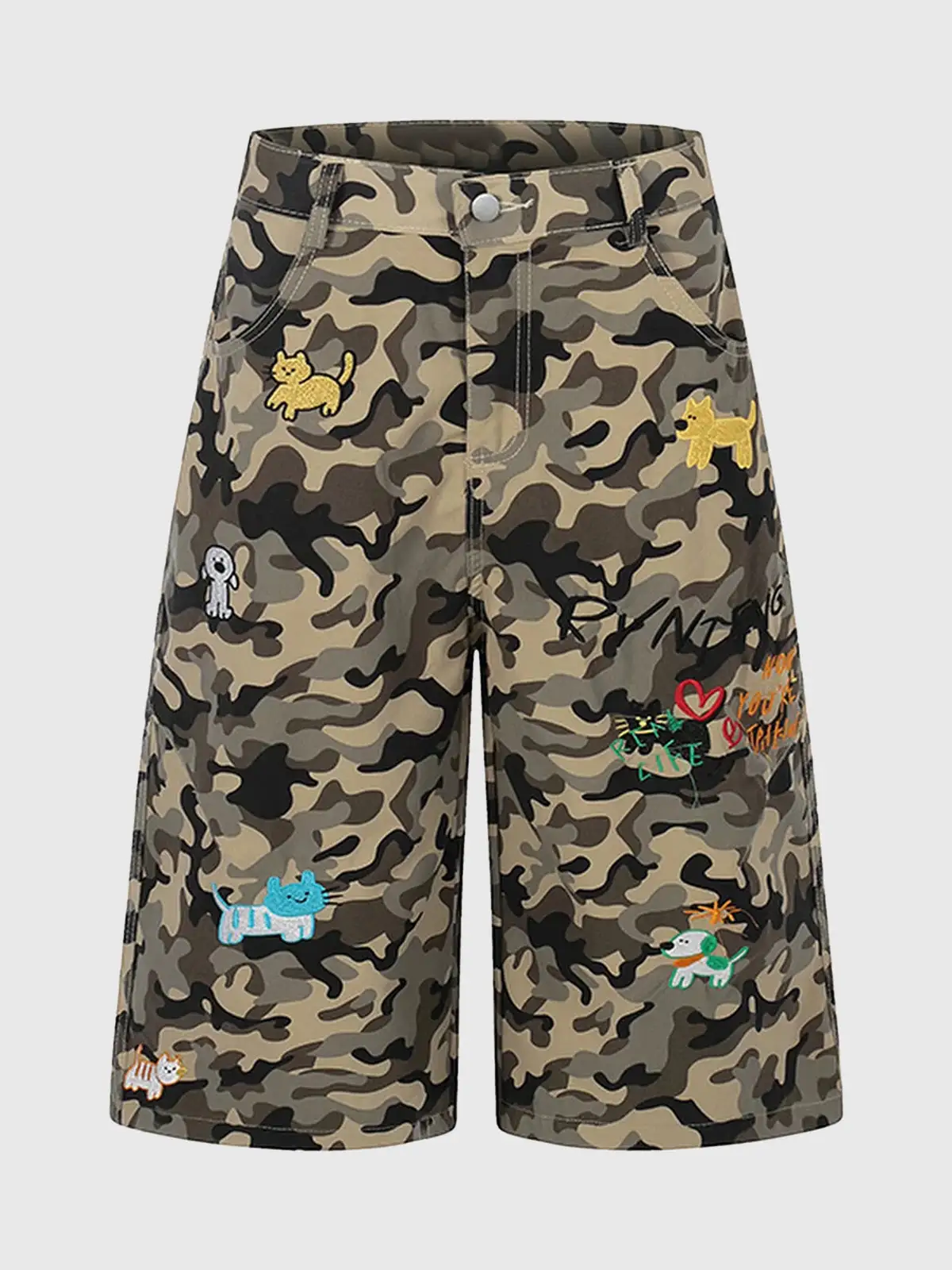 Modern Camouflage Shorts