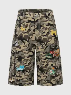 Modern Camouflage Shorts