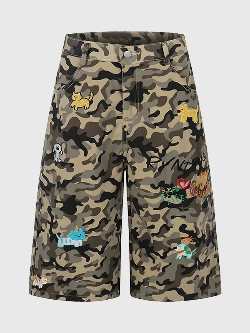 Modern Camouflage Shorts