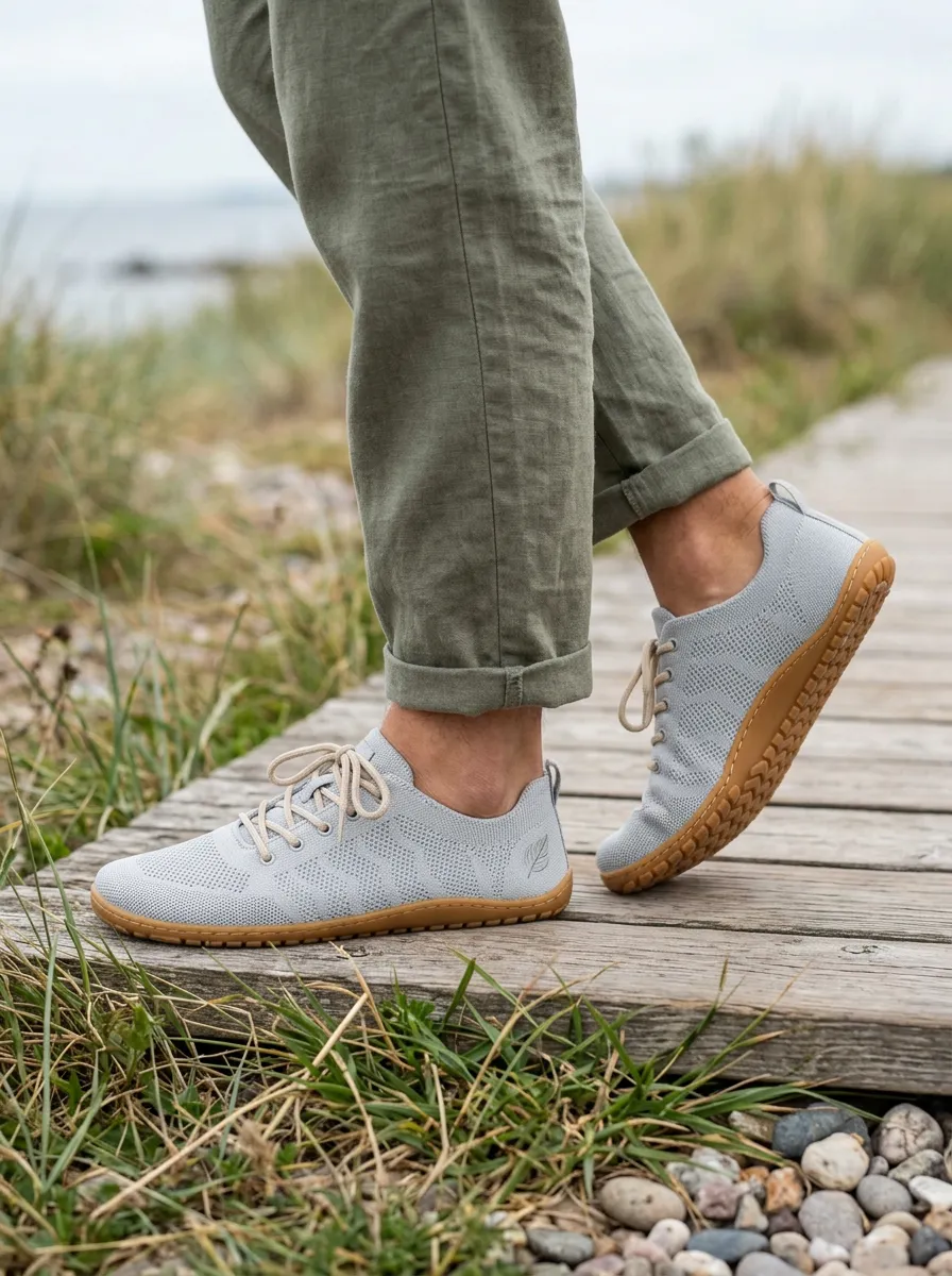Essential Minimalist Leaf Sport Look Unisex Barefoot Shoes