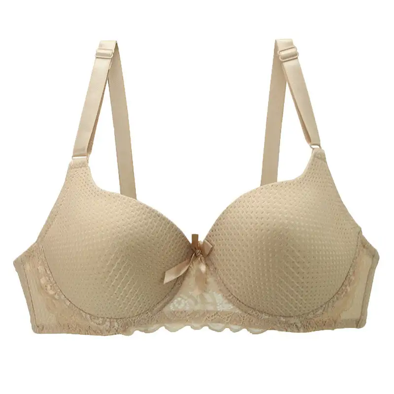 Non-Padded Full-Coverage Lace Minimizer Bra