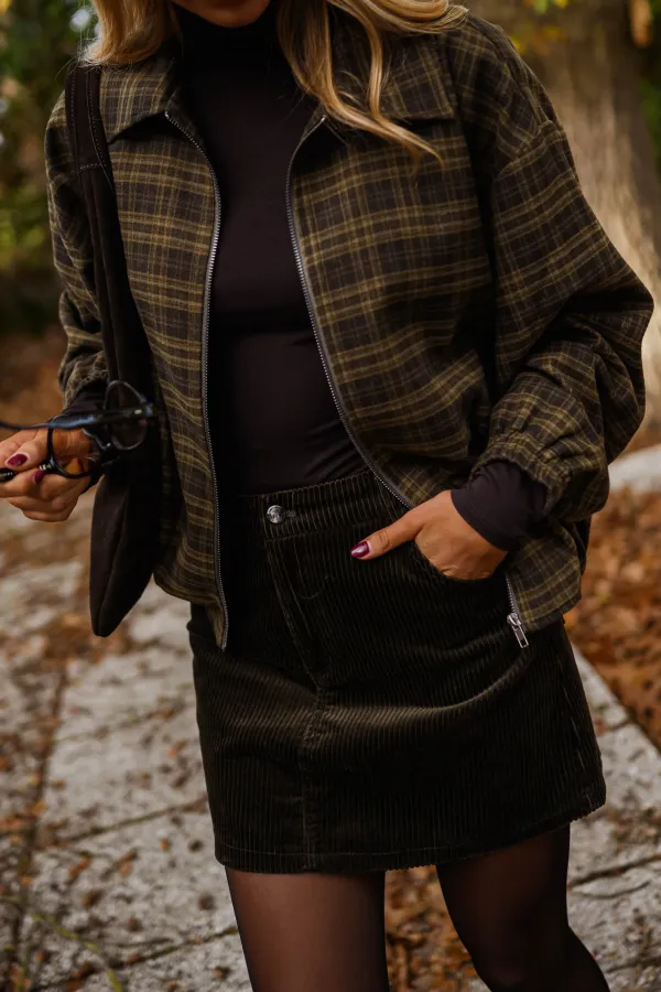 Heritage Plaid Utility Jacket