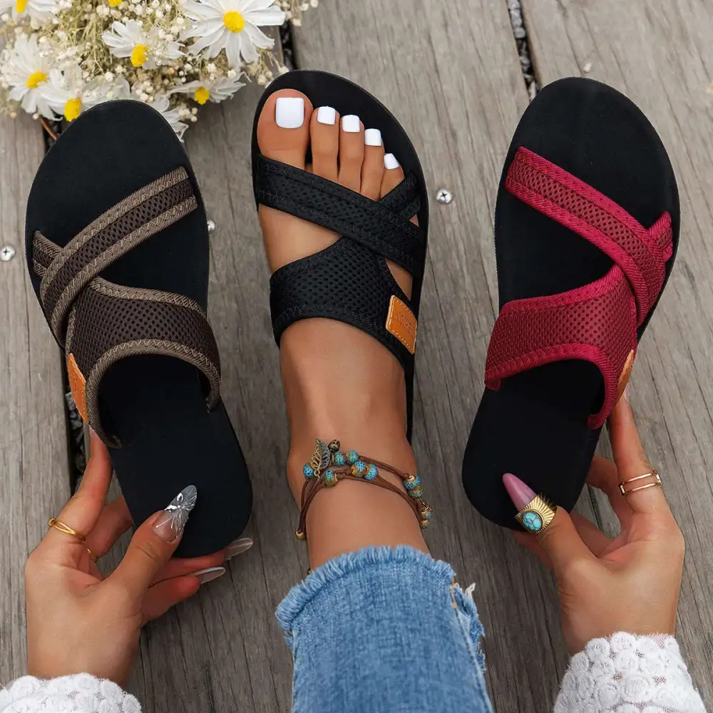Soft Feel Knit Home Slippers