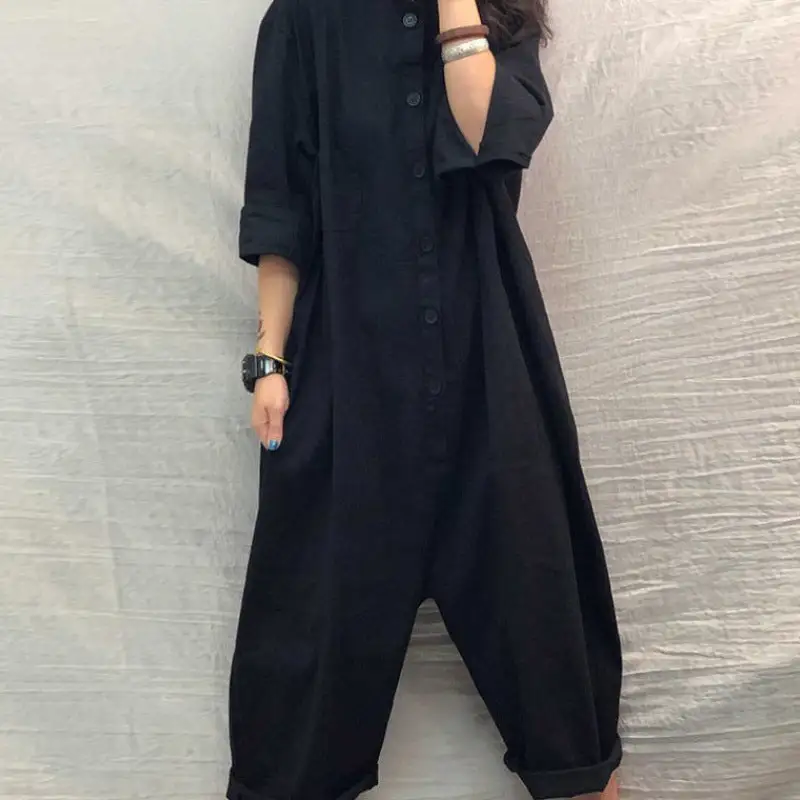 Relaxed Comfort Loose-Fit Jumpsuit