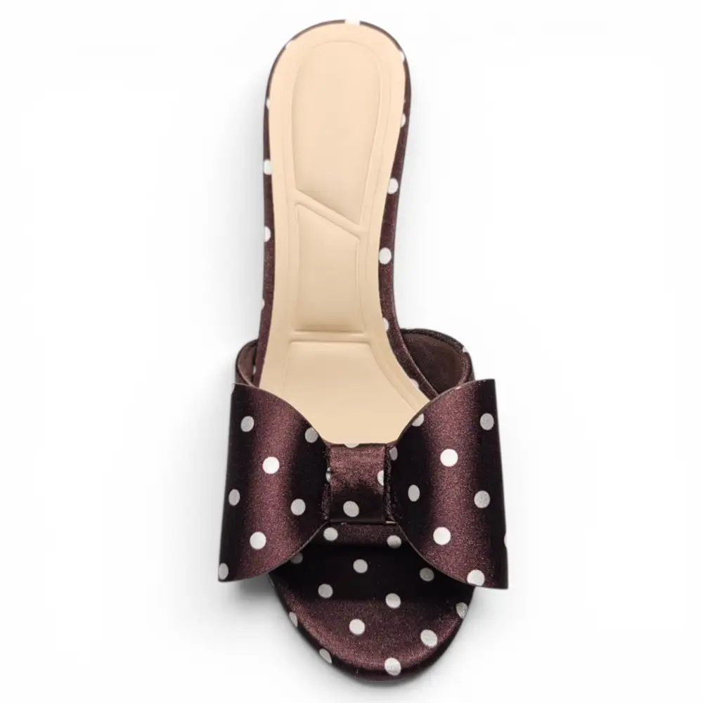 The Darling Bow Polka Dots Heel