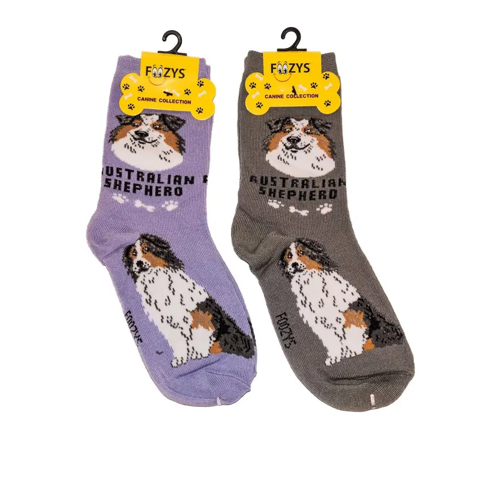Unisex Shepherd Dog Crew Socks