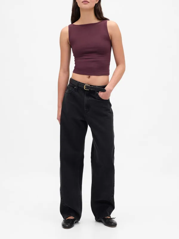 Short Sleeveless T-Shirt