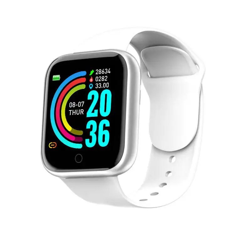 The Web Shed Y68 Health & Fitness Series Multifunction Bluetooth Smart Watch