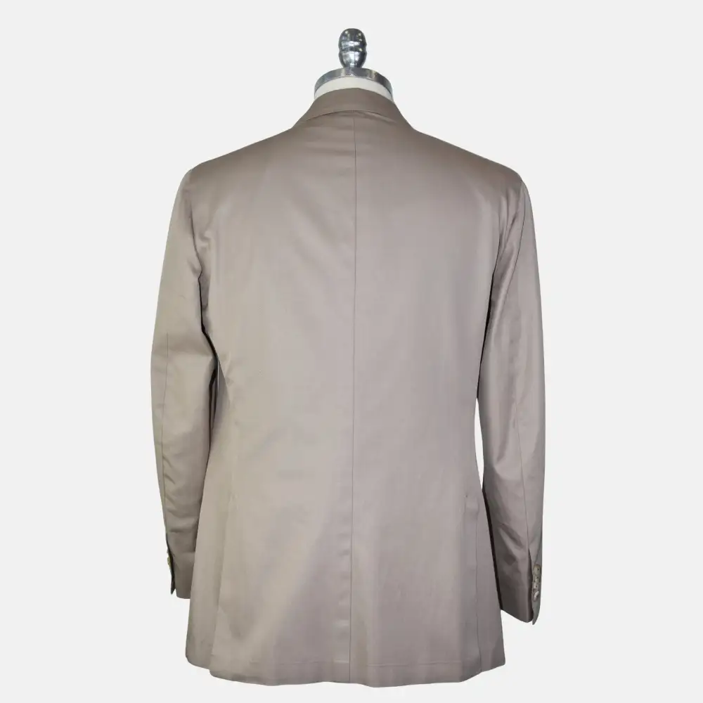 Double Breasted Cotton Blazer Jacket