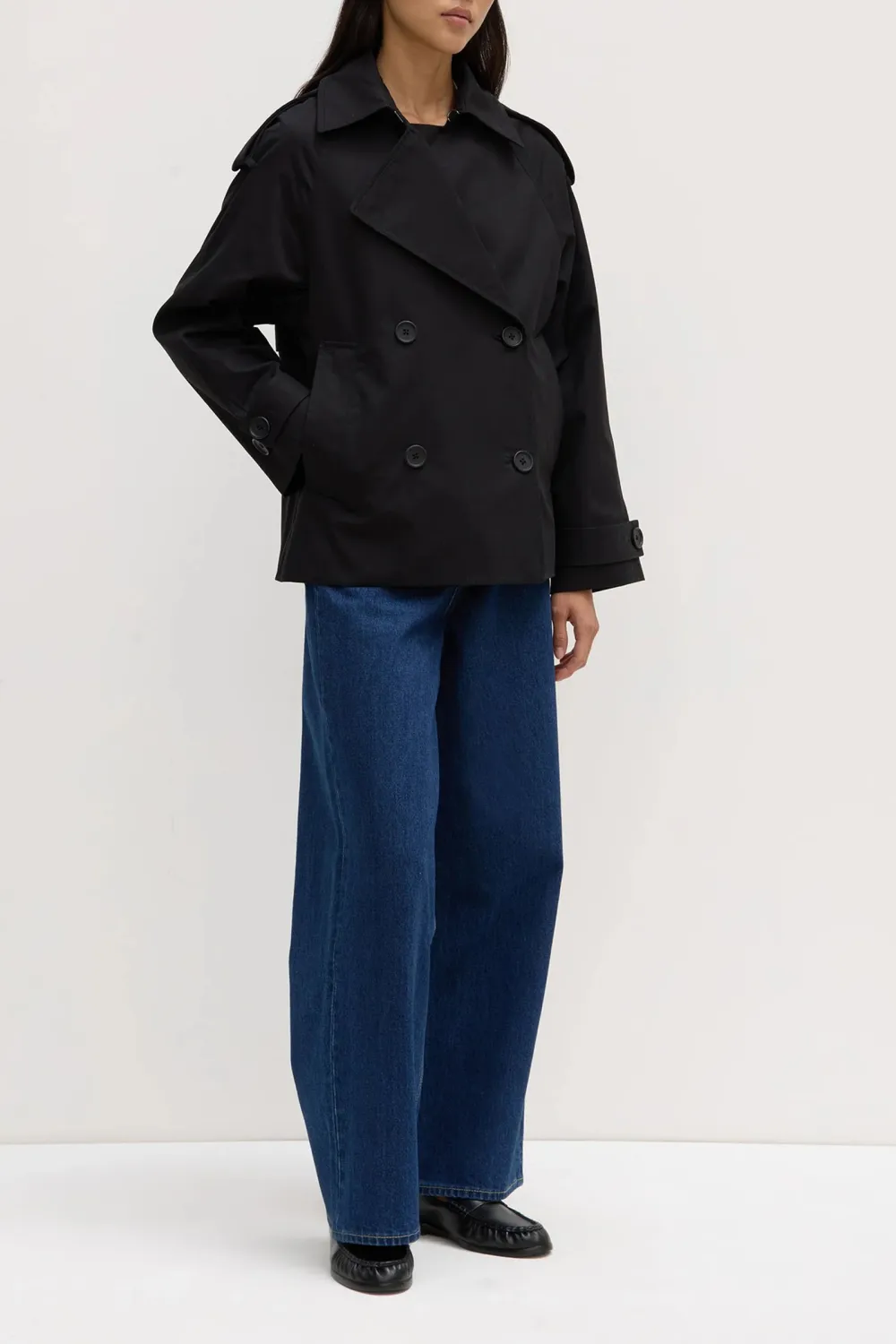 Cotton Off Shoulder Jacket