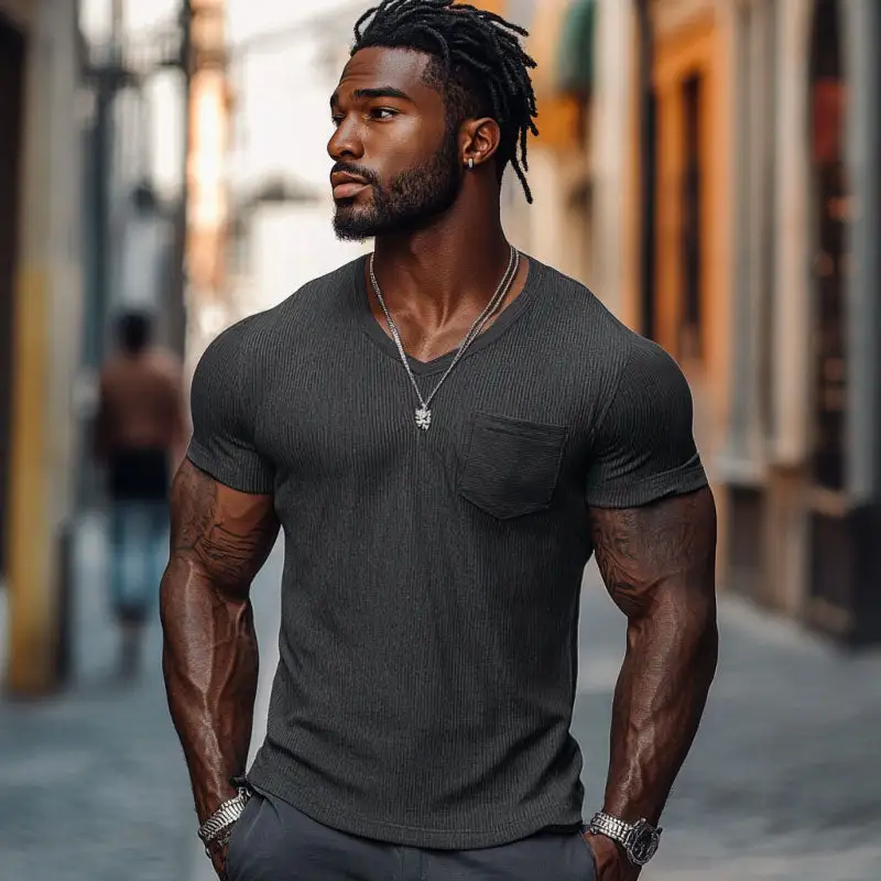 Everyday Knit Ribbed Tee