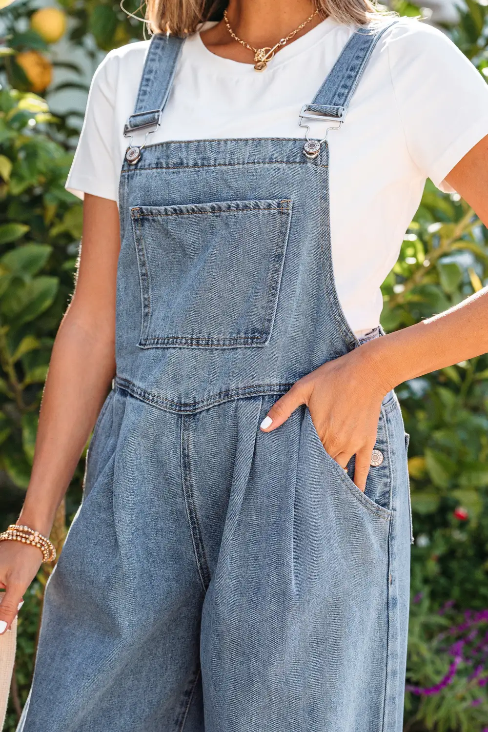 Easy Neat Finish Denim Pants