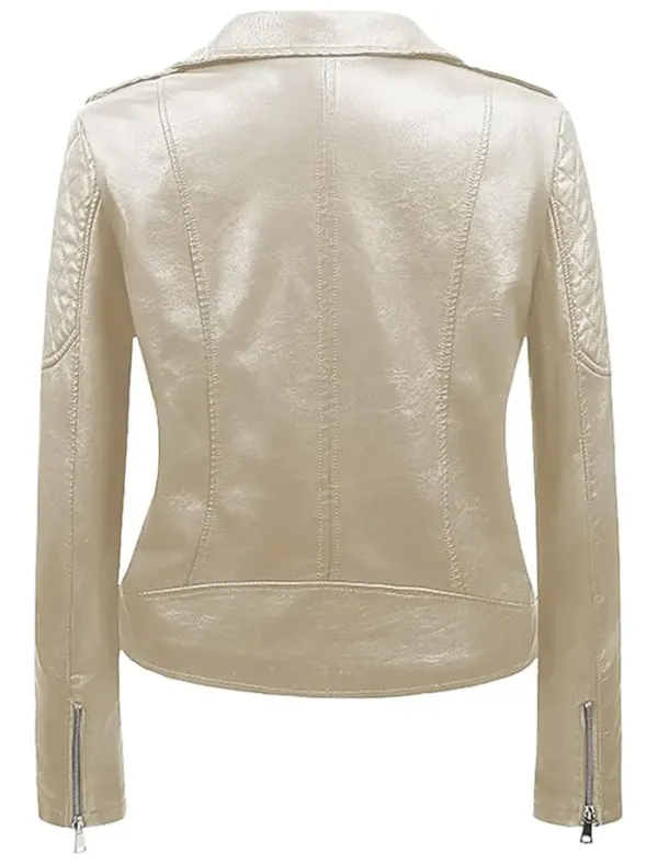 Motorcycle Cafe Racer Leather Jacket