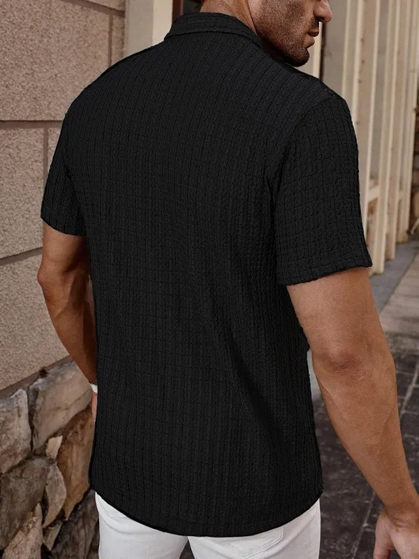 Textured Casual Shirt
