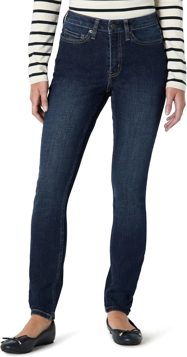 Amazon Essentials Women's High Stretch Mid-Rise Skinny Jean
