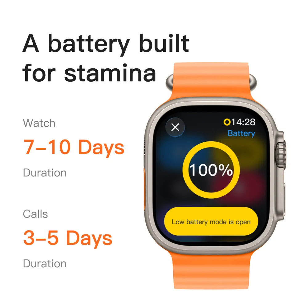 U5 Smartwatch – AI Smart Watch with Bluetooth Calling, NFC, Health & Fitness Tracking, IP68 Waterproof