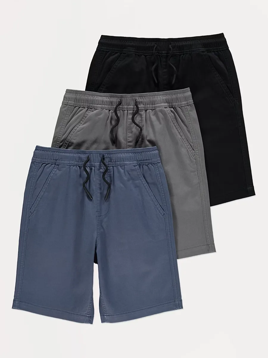 Woven Shorts 3 Pack