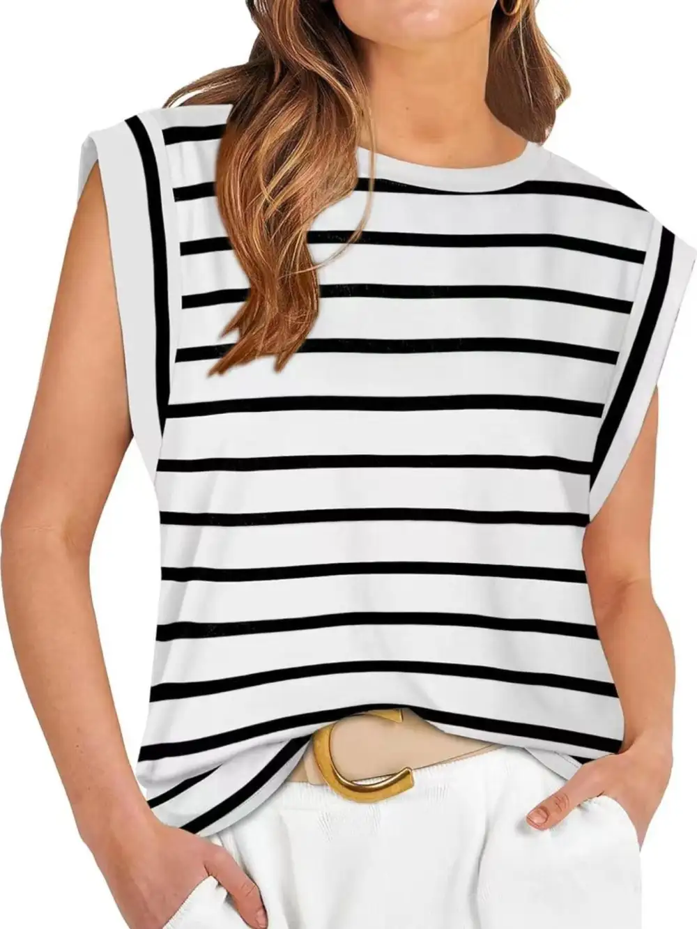 Casual Round Neck Tank