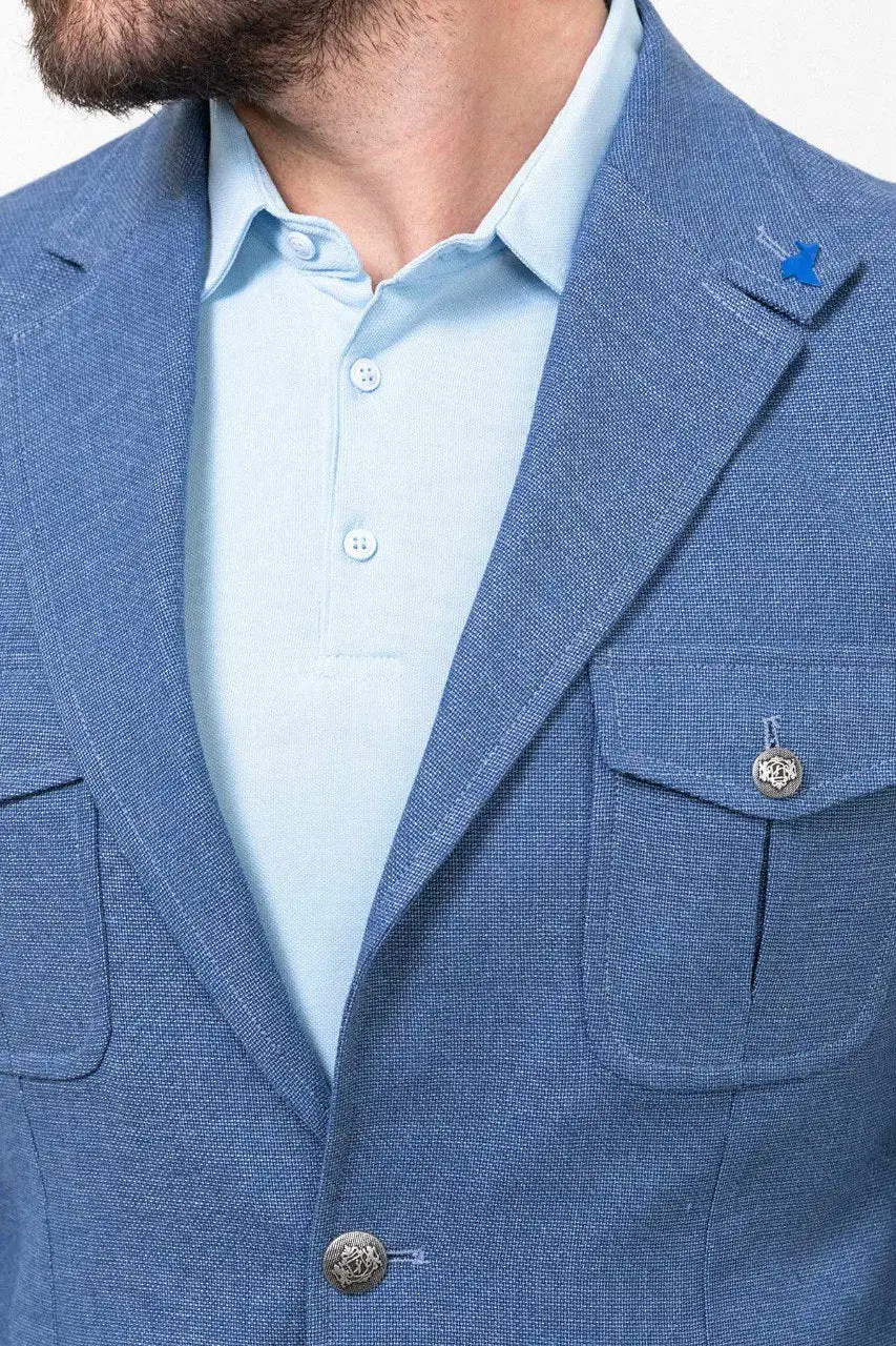Classic Streamlined Slim Fit Blazer