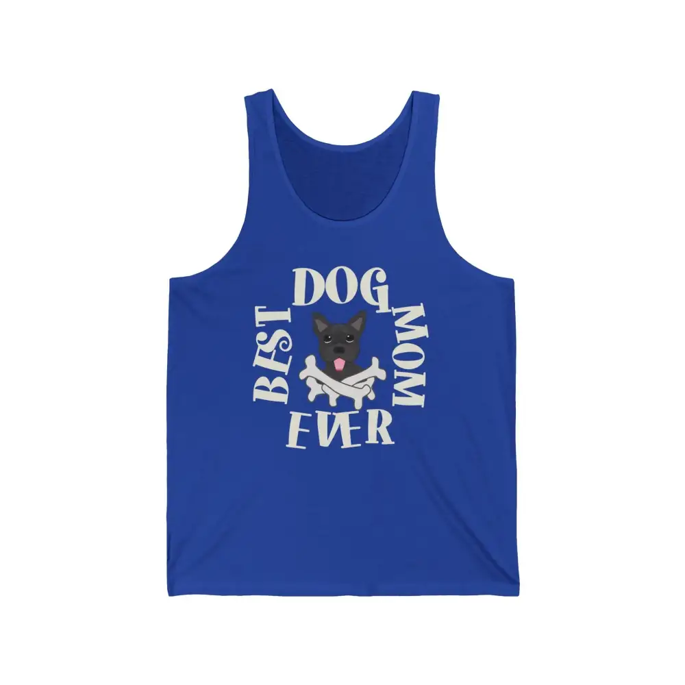 Dog Mom Puppy Graphic Tank Top