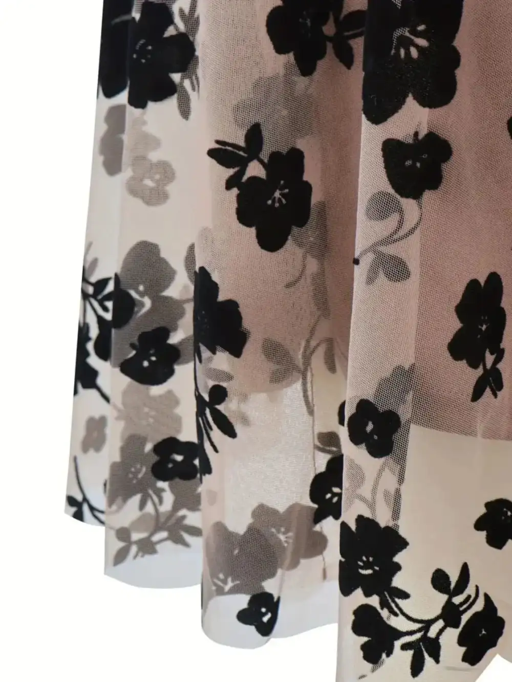 Floral High Waist Mini Skirt