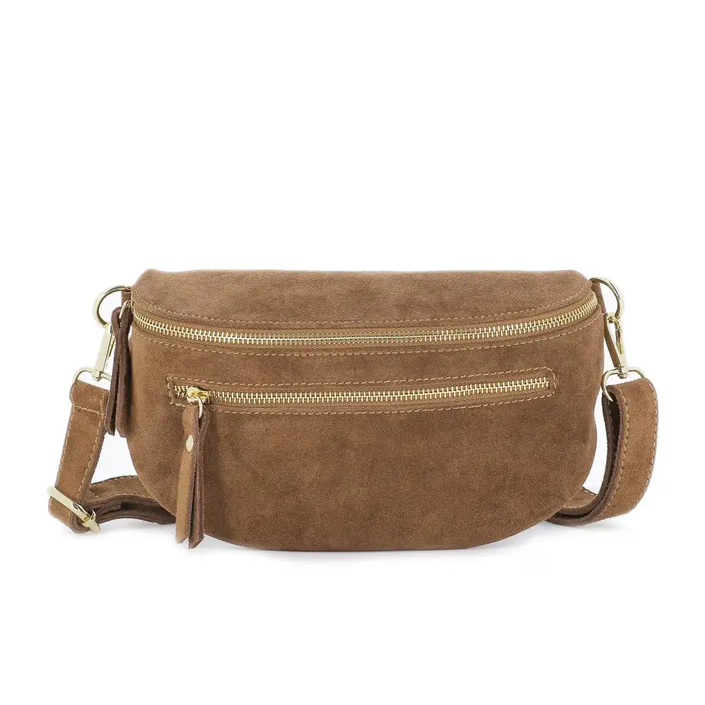 Suede Compact Smartphone Belt Bag