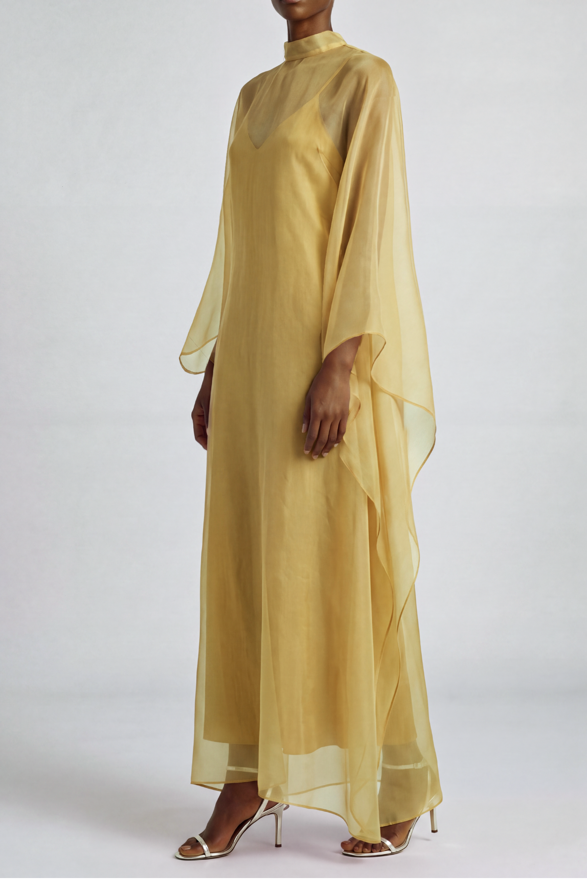 High Neck Maxi Dress