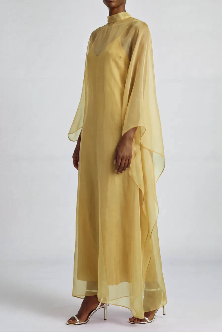 High Neck Maxi Dress