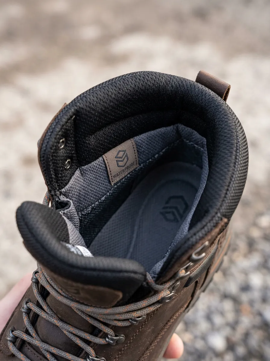 Field-Ready Leather-Look Men's Waterproof Work Boots
