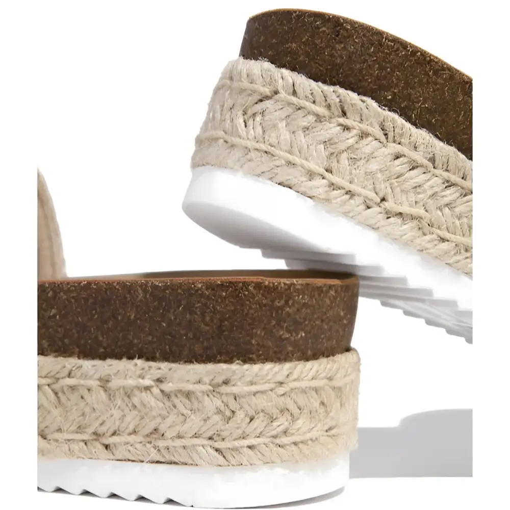 Raffia Process Platform Sandal